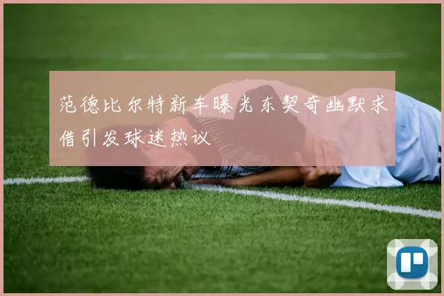 范德比尔特新车曝光东契奇幽默求借引发球迷热议