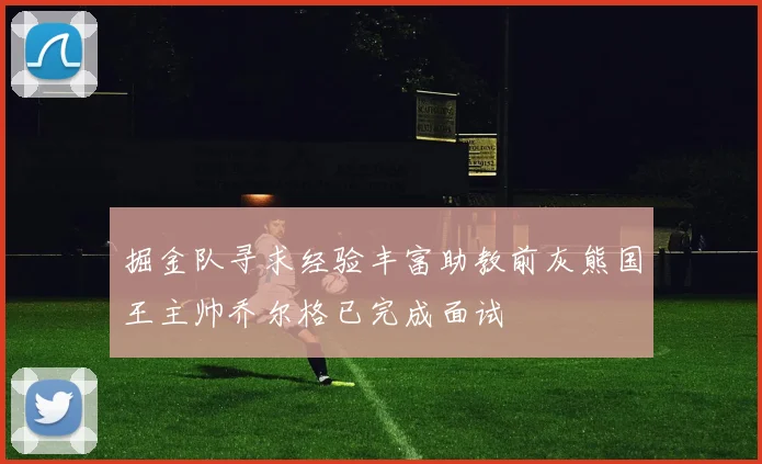 掘金队寻求经验丰富助教前灰熊国王主帅乔尔格已完成面试
